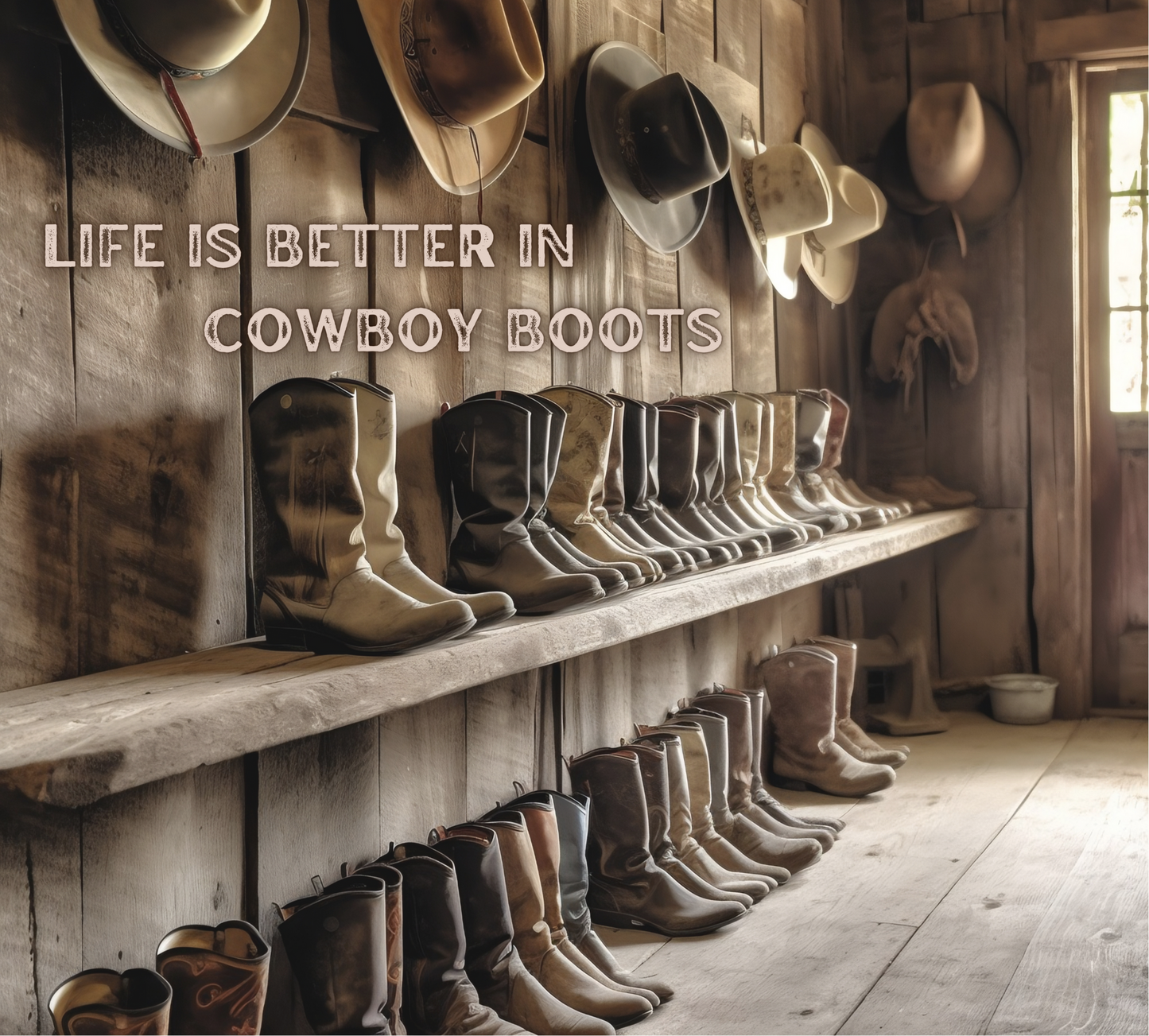 Life Is Better In Cowboy Boots