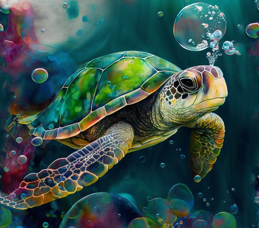Turtle Swimming