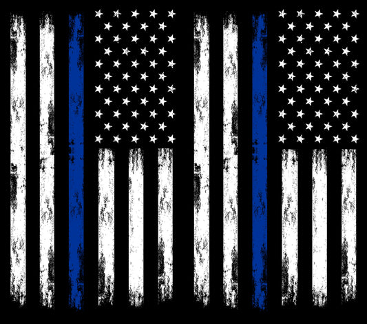 157 Thin blue line flags