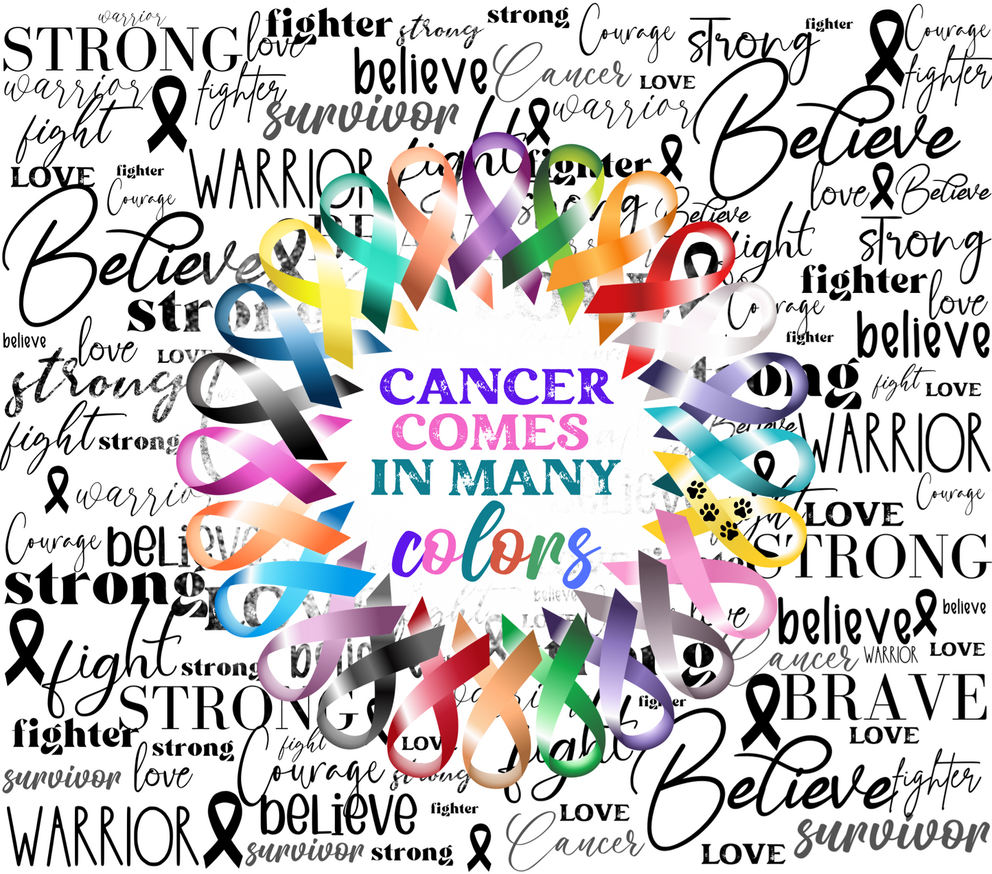 291 Cancer comes in many different colors.