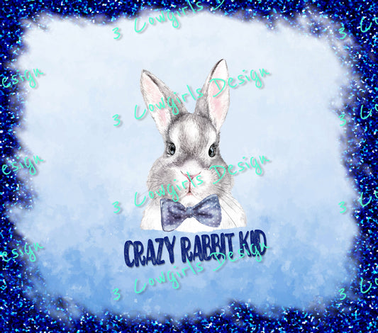 Crazy rabbit kid {Blue}