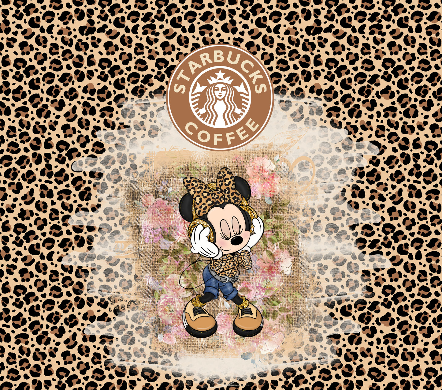 79 Starbucks Coffee logo with Minnie Mouse